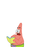 Patrick reading a book